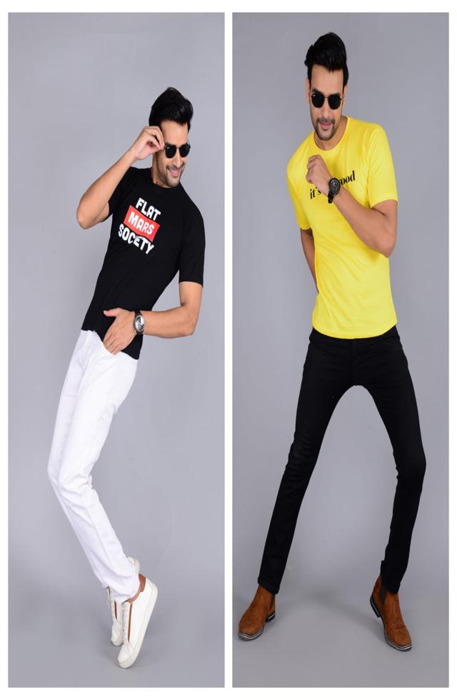 Men elegant T-shirt Combo