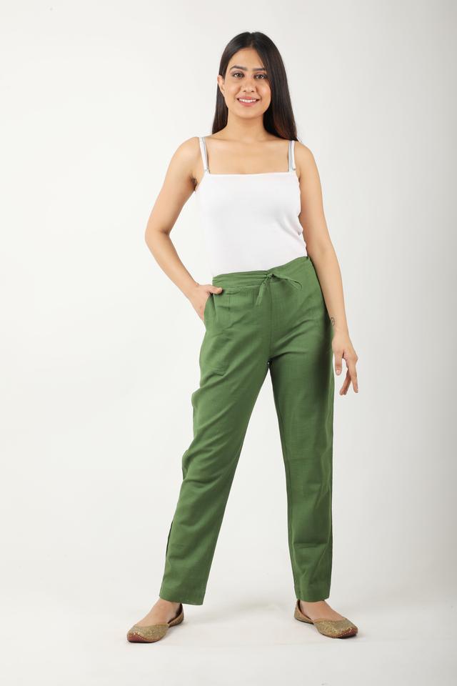 Cotton Slub Pants