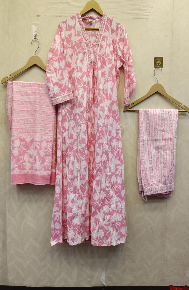 Women Cotton Suit Set