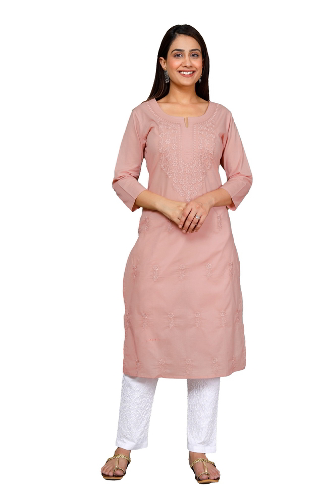 Trendy Chikankari Kurti For Women