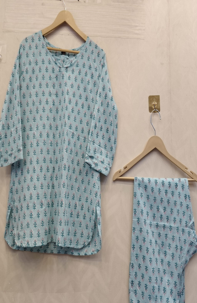 Sky Blue Co-Ord Set