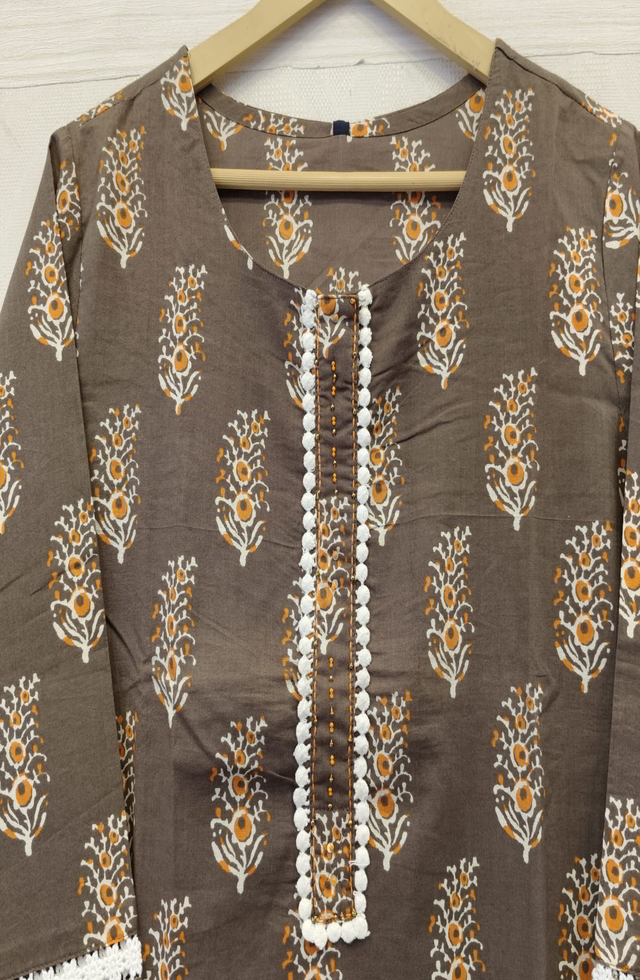 New Long Kurti Cotton