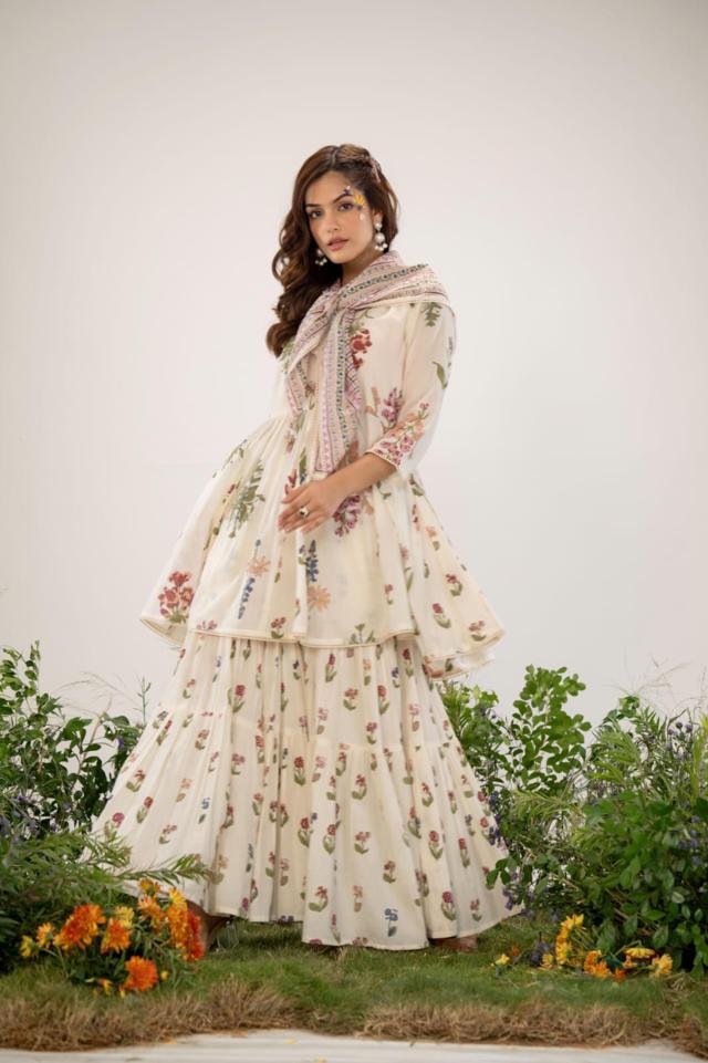 Trendy New Sharara Set