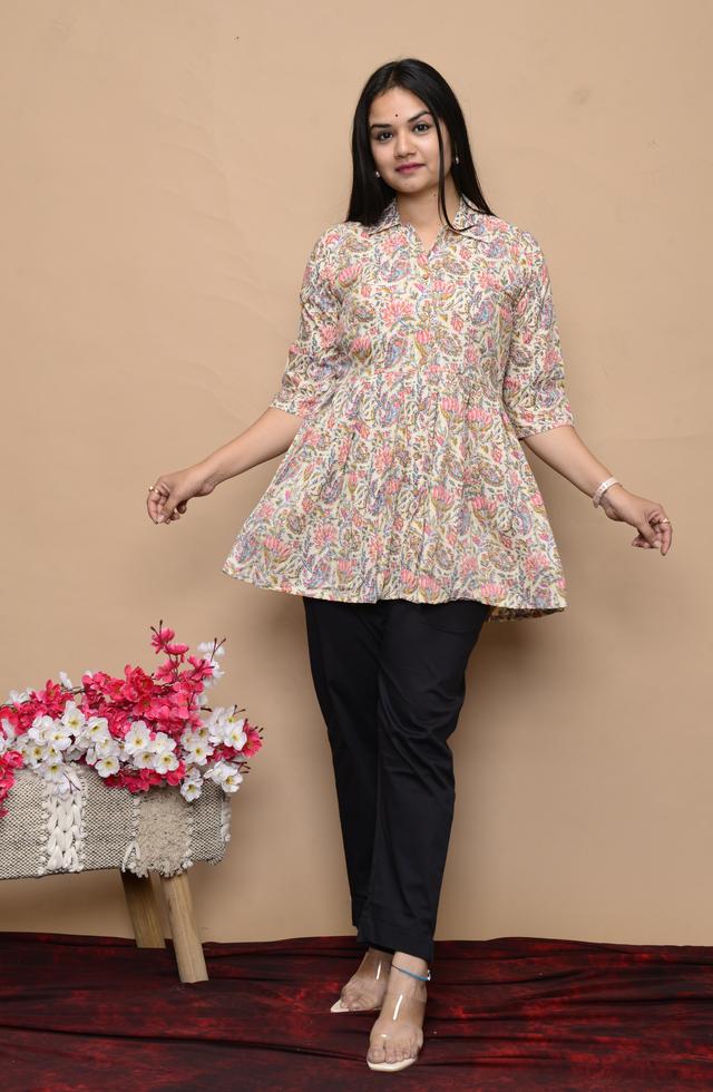 Printed Short Kurti Combo