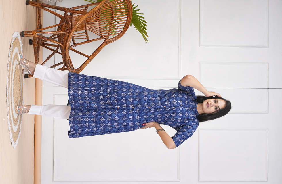 Alluring A-Line Kurti For Women