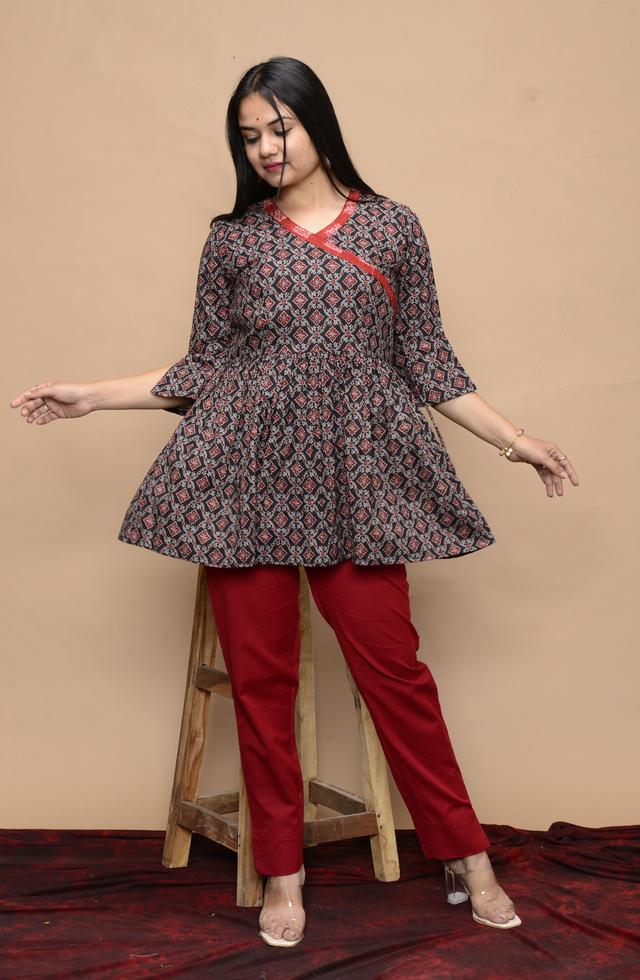 Printed Short Kurti Combo