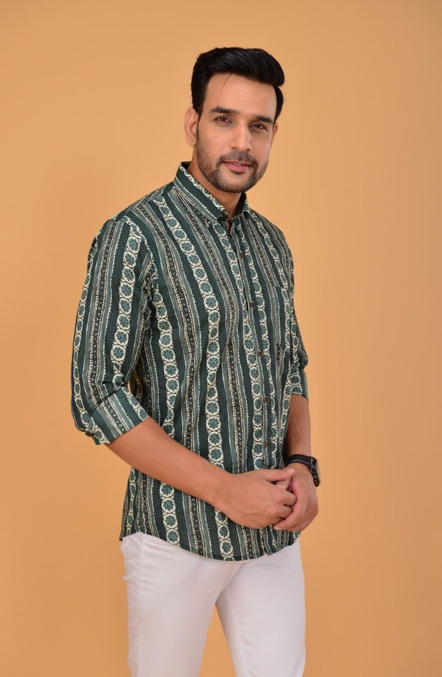 Men Trendy Jaipuri Shirt