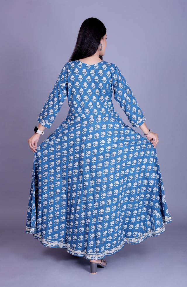 pBeautiful Pure Cotton Long Dress
