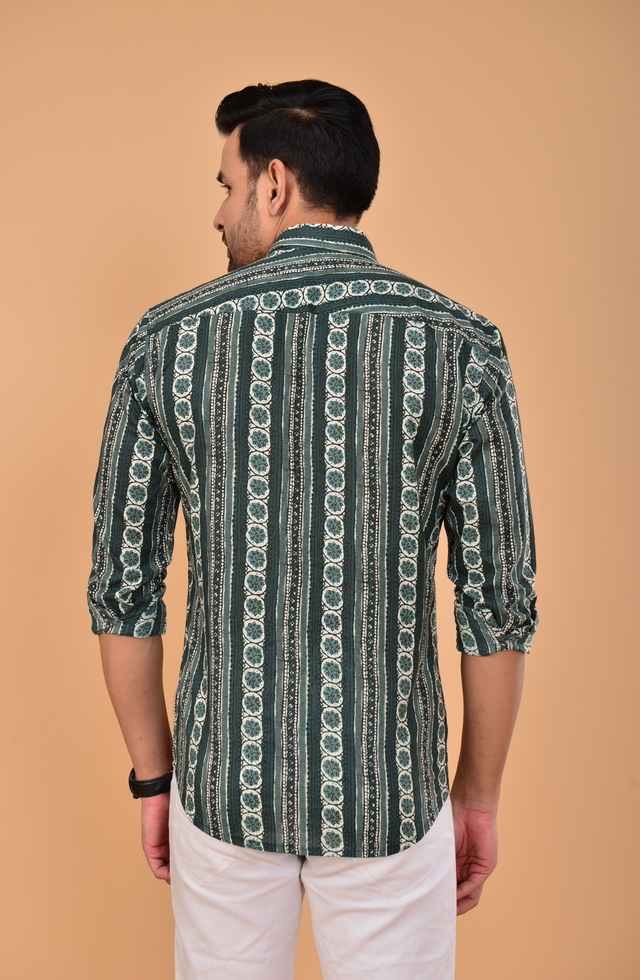 pMen Trendy Jaipuri Shirt